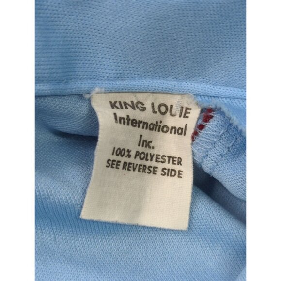 Vintage King Louie Bowling Shirt Medium Copa Lounge Palm Tree Personalized - Picture 6 of 8